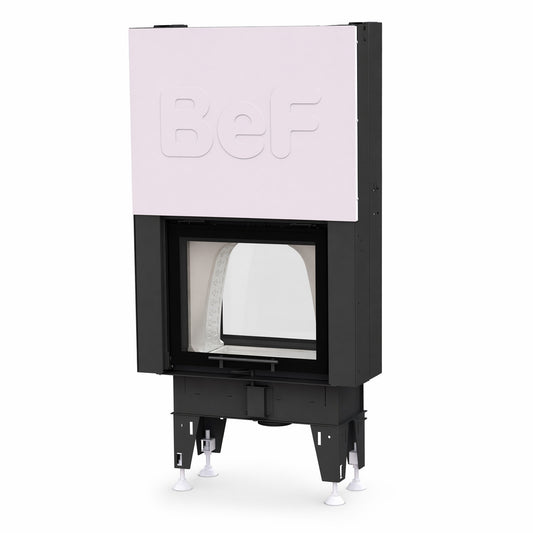 BeF Double Feel V 6 Passive in studio, zwart met licht paneel en glasdeur