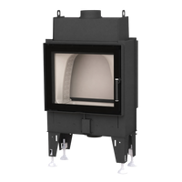 BeF Double Feel 6 N Passive in zwart, frontaanzicht op witte achtergrond
