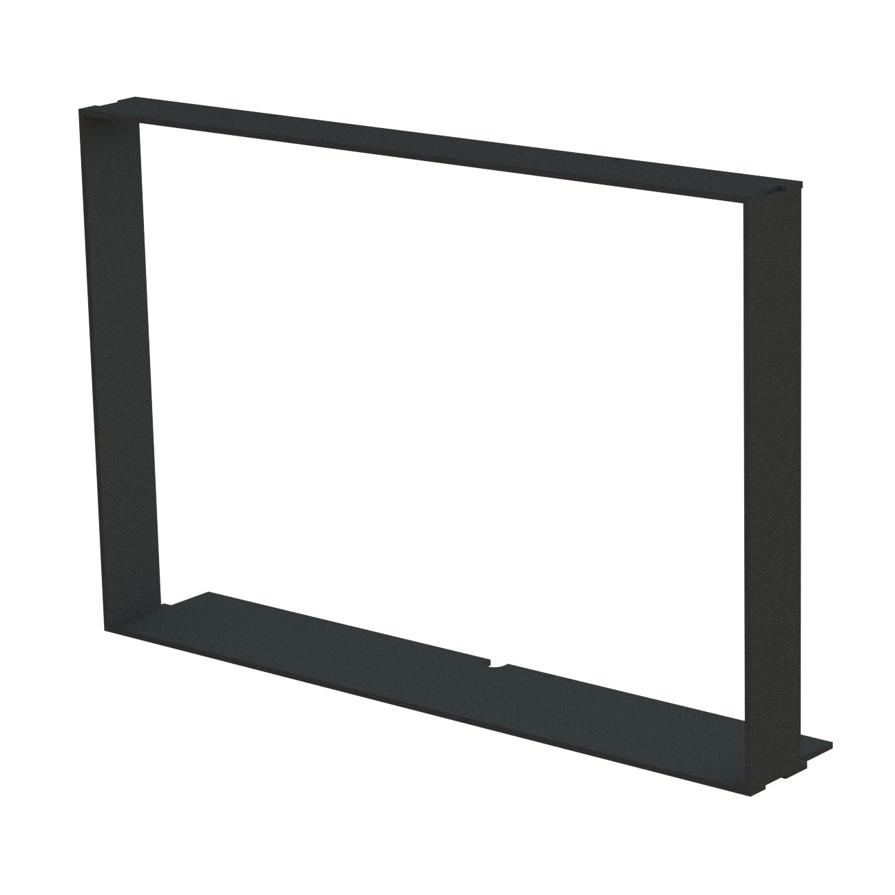 Randloze afwerking 6mm breed zwart 60mm
