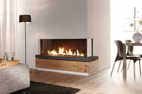 Element4 Bidore 140 Double Burner gashaard in moderne woonkamer