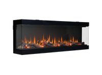 Charlton & Jenrick I-1800e Deep elektrische haard met vlammen en houtblokken