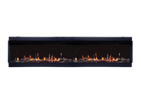 Charlton & Jenrick i-2000e Slim inbouwhaard met lange vlammen