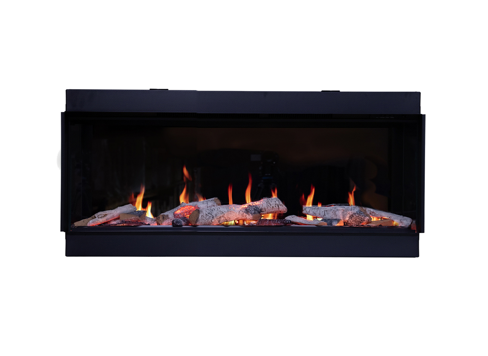 Charlton & Jenrick Luminosa 110 gashaard met brandende houtblokken
