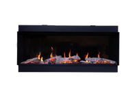 Charlton & Jenrick Luminosa 110 gashaard met brandende houtblokken