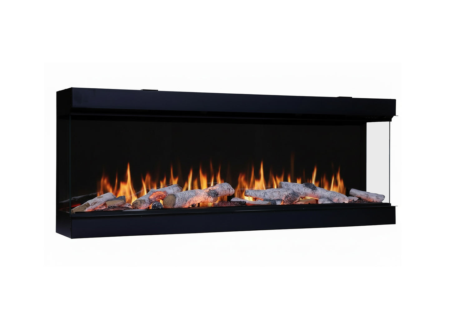 Charlton & Jenrick Luminosa 150 haard met vlammen en houtblokken