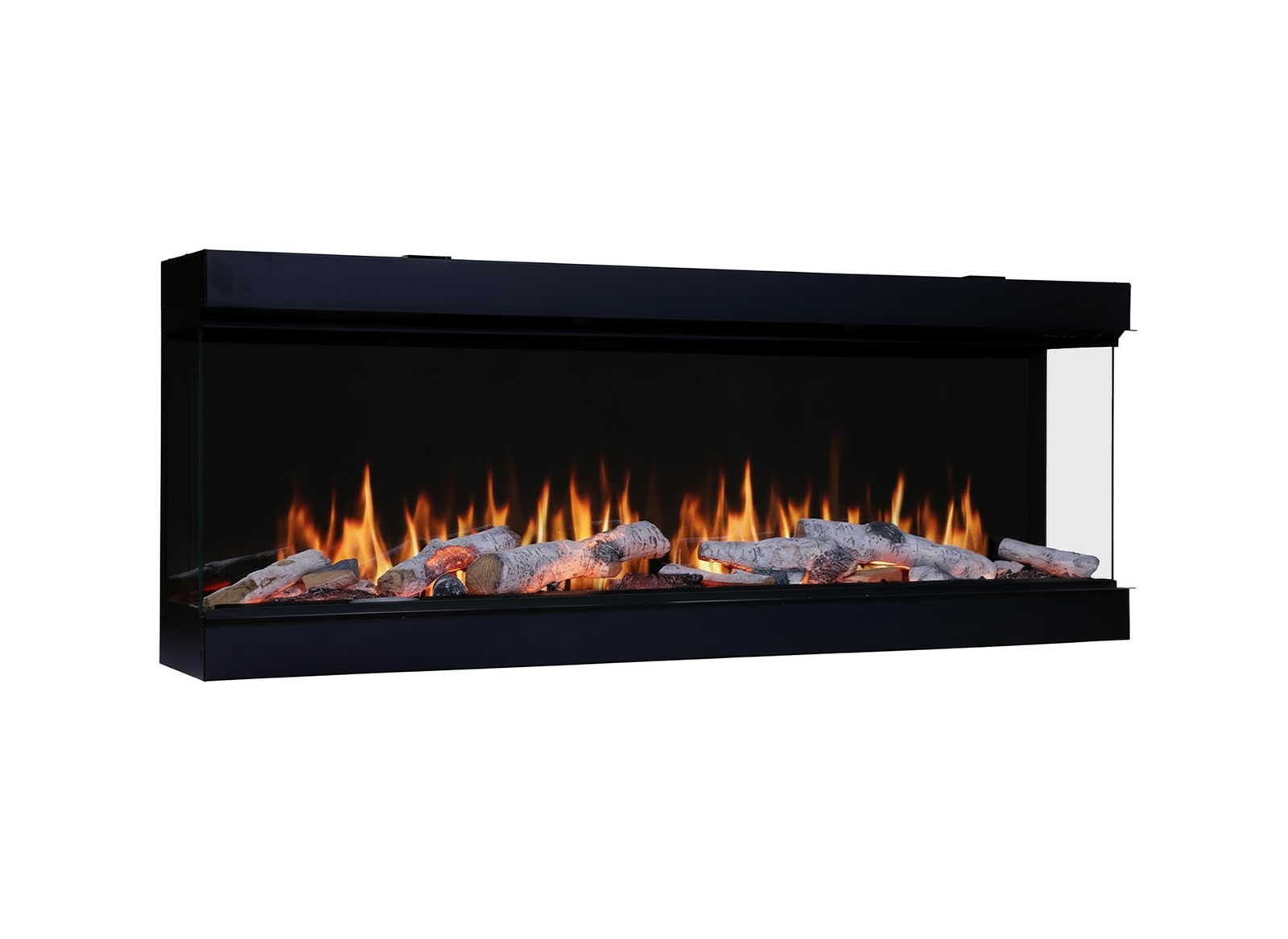 Charlton & Jenrick Luminosa 150 inbouwhaard met vlammen en houtblokken