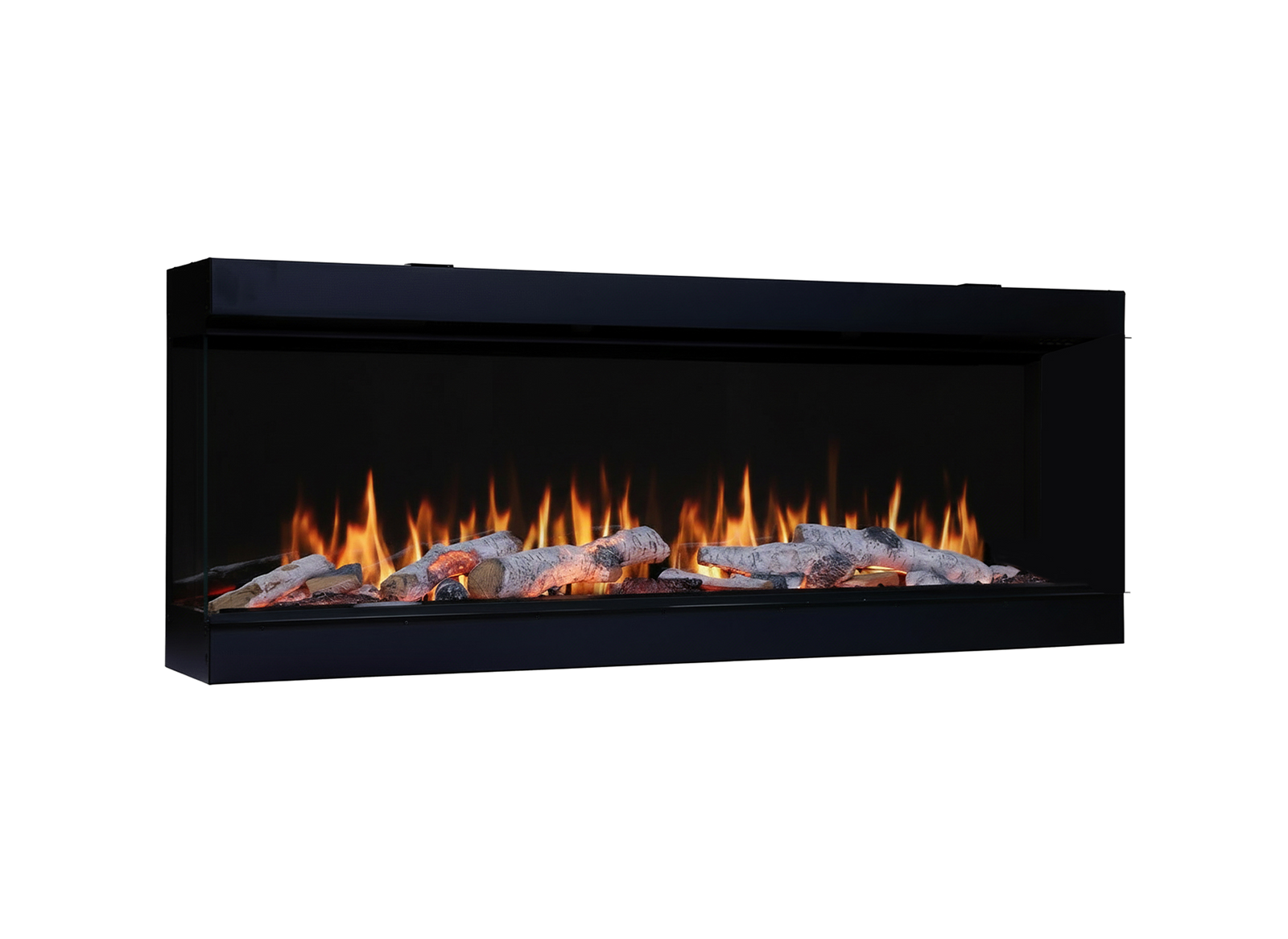 Charlton & Jenrick Luminosa 150 haard met vlammen en houtblokken