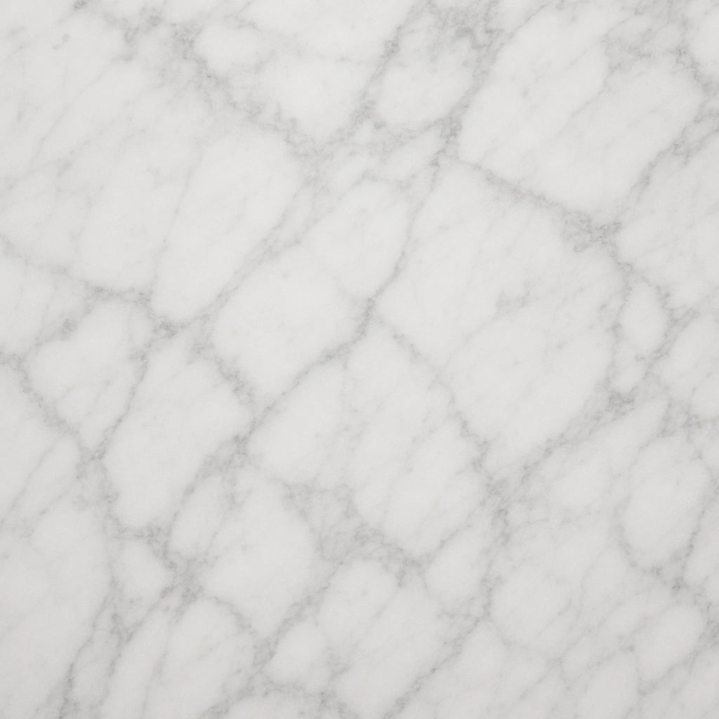 Witte marmeren schouw California met grijze aders