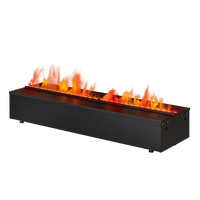 Dimplex Cassette 1000 Retail Multi Colour Optimyst met oranje vlammen op witte achtergrond
