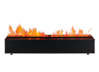 Dimplex Cassette 1000 Retail Multi Colour Optimyst met oranje vlammen op witte achtergrond