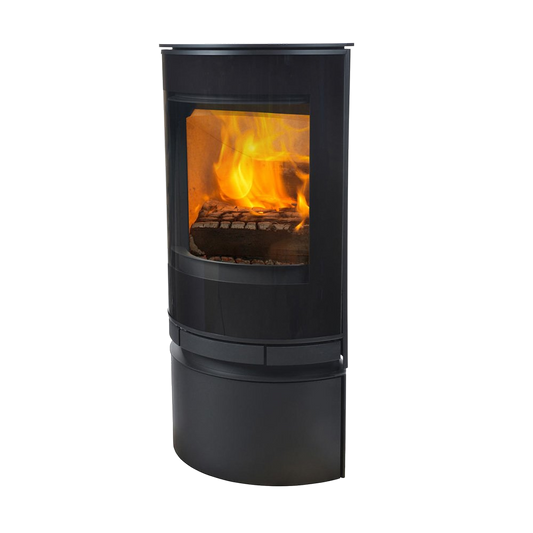 Jydepejsen Elegance Classic houtkachel met zicht op vuur