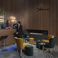 Element4 Club 140 3/S gashaard in stijlvolle bar met zitjes en houten wand