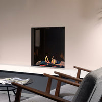 Element4 Cupido 70 Bio in moderne woonkamer met ingebouwde haard