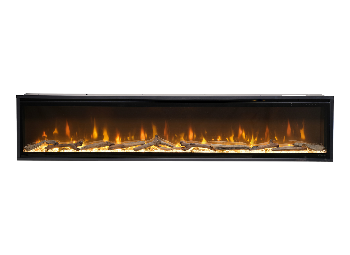 Dimplex Ignite Evolve 100 elektrische haard met vlammen en houtblokken