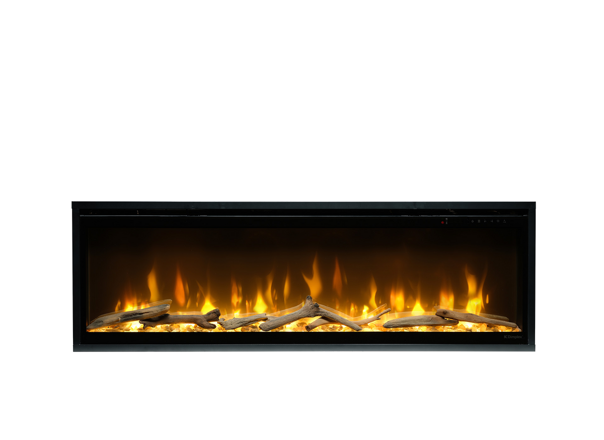 Dimplex Ignite Evolve 50 elektrische haard met vlammen en houtblokken