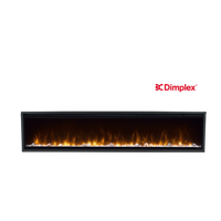 Dimplex Ignite XL 74" elektrische haard met lange vlammen, op witte achtergrond