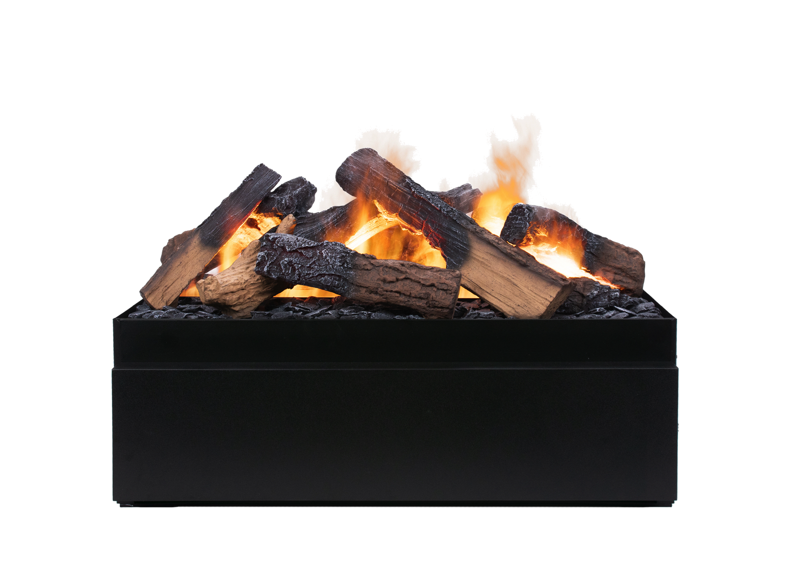 Dimplex Juneau Multi Colour elektrische haard met houtblokken en vlammen