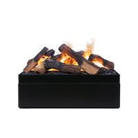 Dimplex Juneau Multi Colour elektrische haard met brandende houtblokken