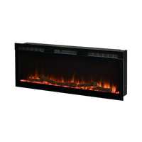 Dimplex Sense 50 elektrische inbouwhaard met vlameffect op witte achtergrond