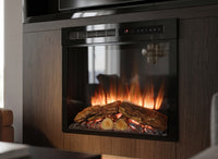 Dimplex Spark 23 elektrische haard met vlammeneffect in een modern interieur