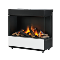 Dimplex 3 Step Multi Colour Optimyst elektrische haard met houtblokken en vlammen