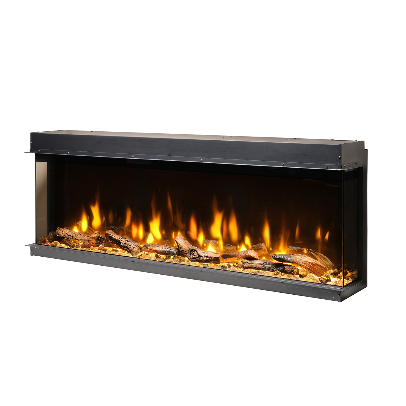 Dimplex Ignite Bold 60 elektrische haard met vlammen en houtblokken