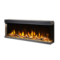 Dimplex Ignite Bold 60 elektrische haard met vlammen en houtblokken