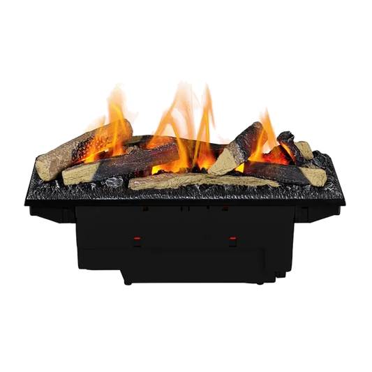 Dimplex Opti-myst Cassette 600 LED elektrische haard met houtblokken en vlammen