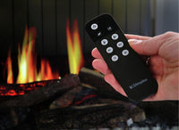 Dimplex Opti-V Vista 70 III afstandsbediening voor haard met vlammen