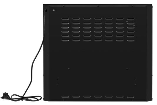 Dimplex Firebox XHD28 elektrische haard, zwarte achterkant met netsnoer