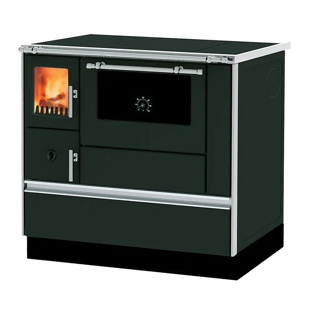 Alfa Plam Dominant 90 fornuis met oven en vuurvenster