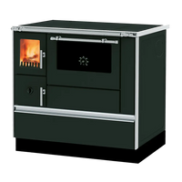 Alfa Plam Dominant 90 fornuis met oven en vuurvenster