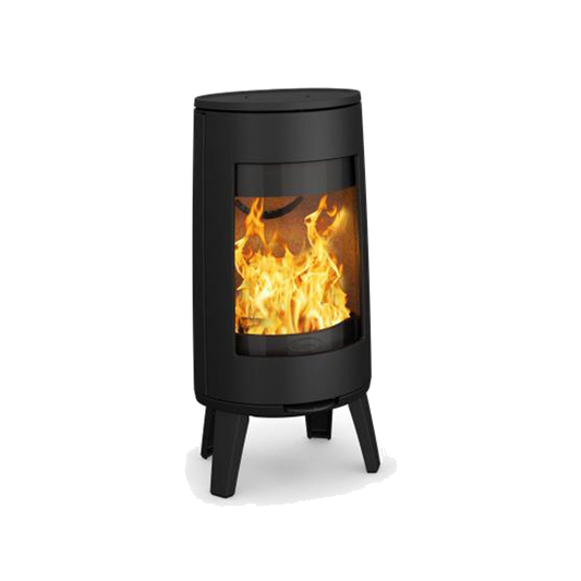 Dovre BOLD 300 houtkachel met zichtbare vlammen