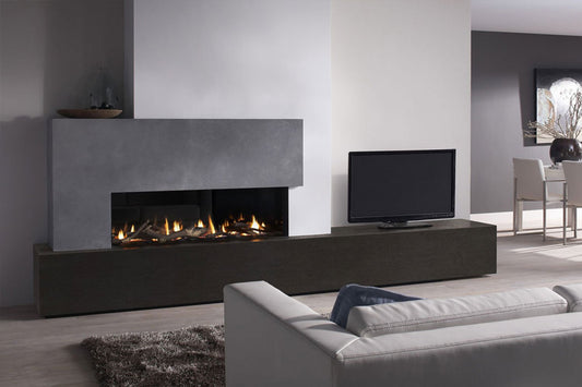 DRU Metro 130XT Eco Wave gashaard in moderne woonkamer