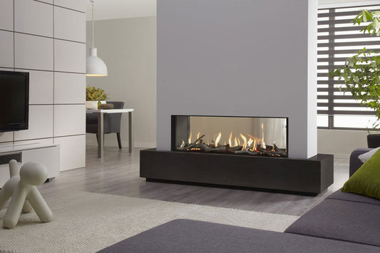 DRU Metro 130XT Tunnel Eco Wave gashaard in moderne woonkamer
