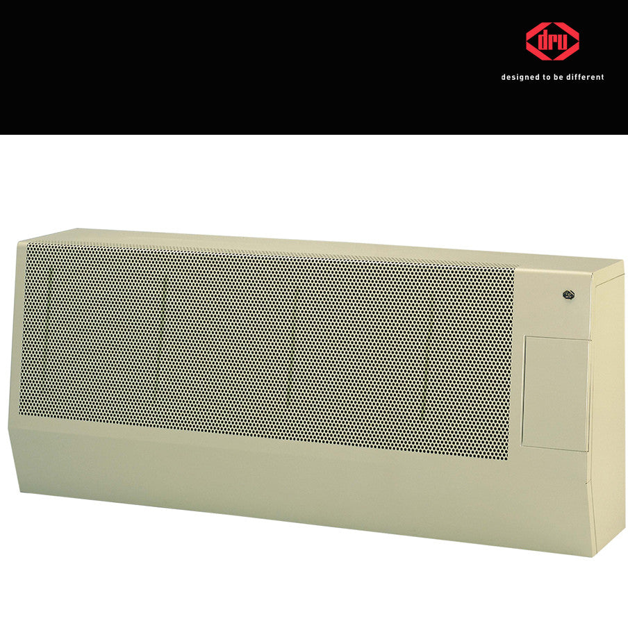 DRU Art 8 gevelkachel in beige, met geperforeerd frontpaneel