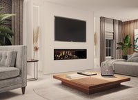DRU Virtuo 150 Evolve haard in moderne woonkamer