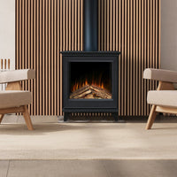 Element4 Ignis Supreme vrijstaande kachel in moderne woonkamer