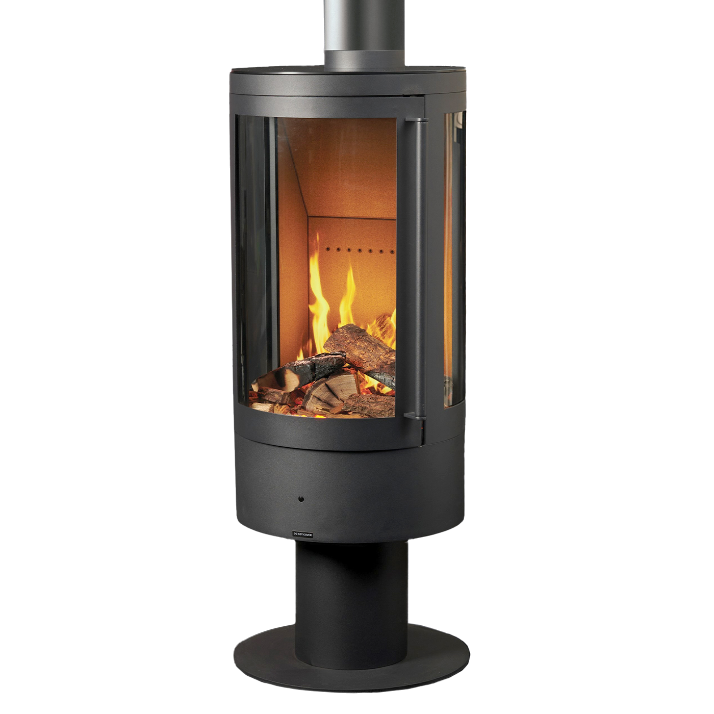 Fair Fires Elegance houtkachel met zicht op vlammen