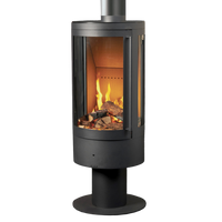 Fair Fires Elegance houtkachel met zicht op vlammen