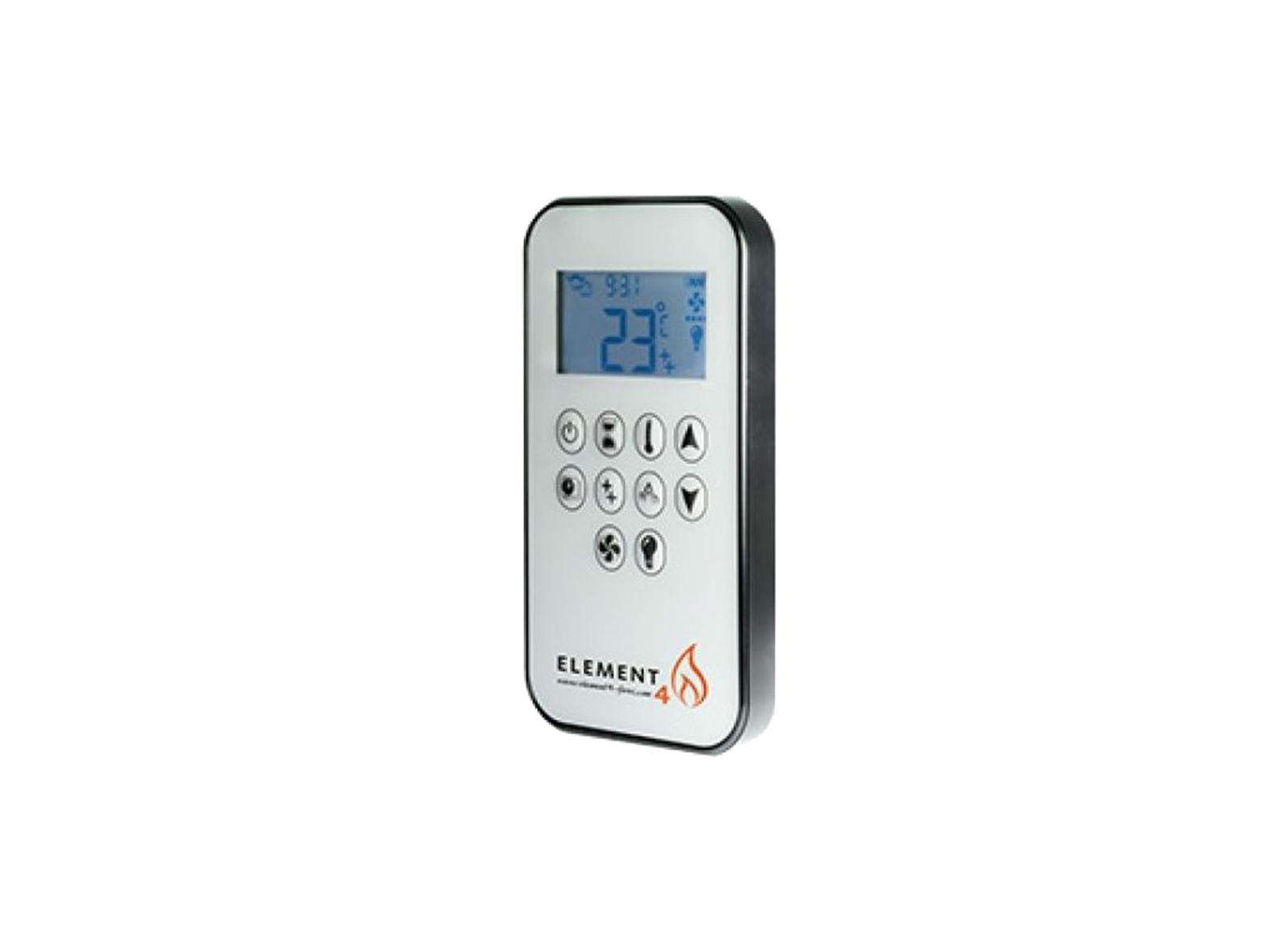 Element4 Sky Square Front Bio afstandsbediening met display