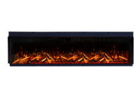 Fair Fires Tru Vizion Pano S 2000 elektrische haard met vlammen en houtblokken