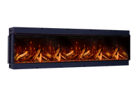 Fair Fires Tru Vizion Pano S 2000 elektrische haard met vlammen en houtblokken