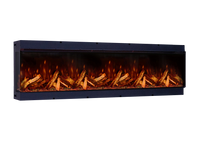 Fair Fires Tru Vizion Pano X 2000 elektrische haard met vlammen en houtblokken