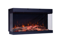 Fair Fires Tru Vizion Solution 1000 elektrische haard met vlammen en houtblokken