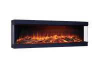 Fair Fires Tru Vizion Solution 1750 in zwarte inbouwhaard met vlammen