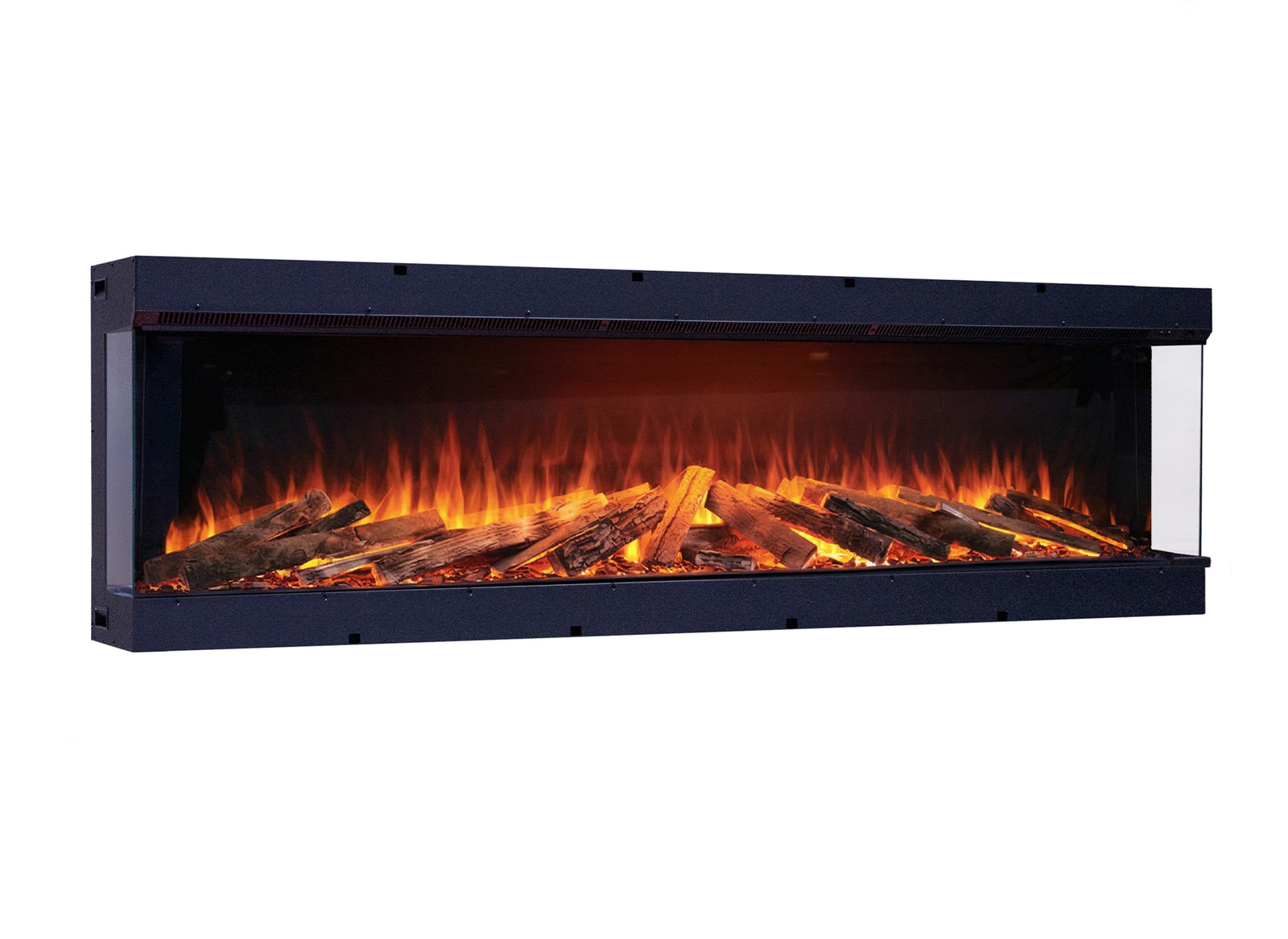 Fair Fires Tru Vizion Solution 2000 elektrische haard met vlammen en houtblokken