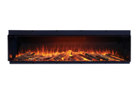 Fair Fires Tru Vizion Solution 2000 elektrische haard met brede vlammen en houtblokken