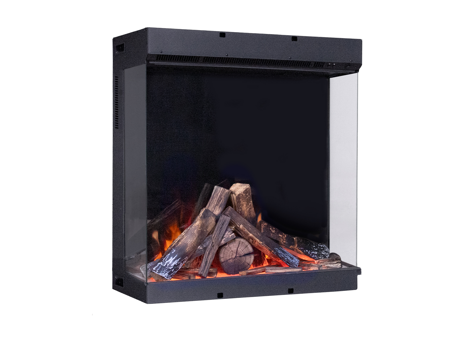 Fair Fires Tru Vizion Solution 750 elektrische haard met houtblokken en vlammen