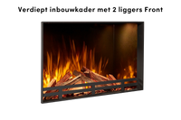 Fair Fires Tru Vizion Solution insert 650 Front inbouwhaard met vlammen
